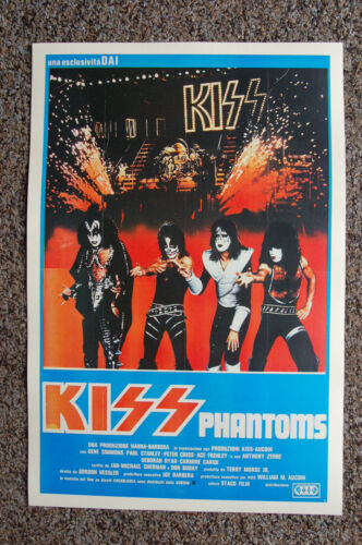 Kiss Attack of the Phantoms Lobby Card Movie Poster #2