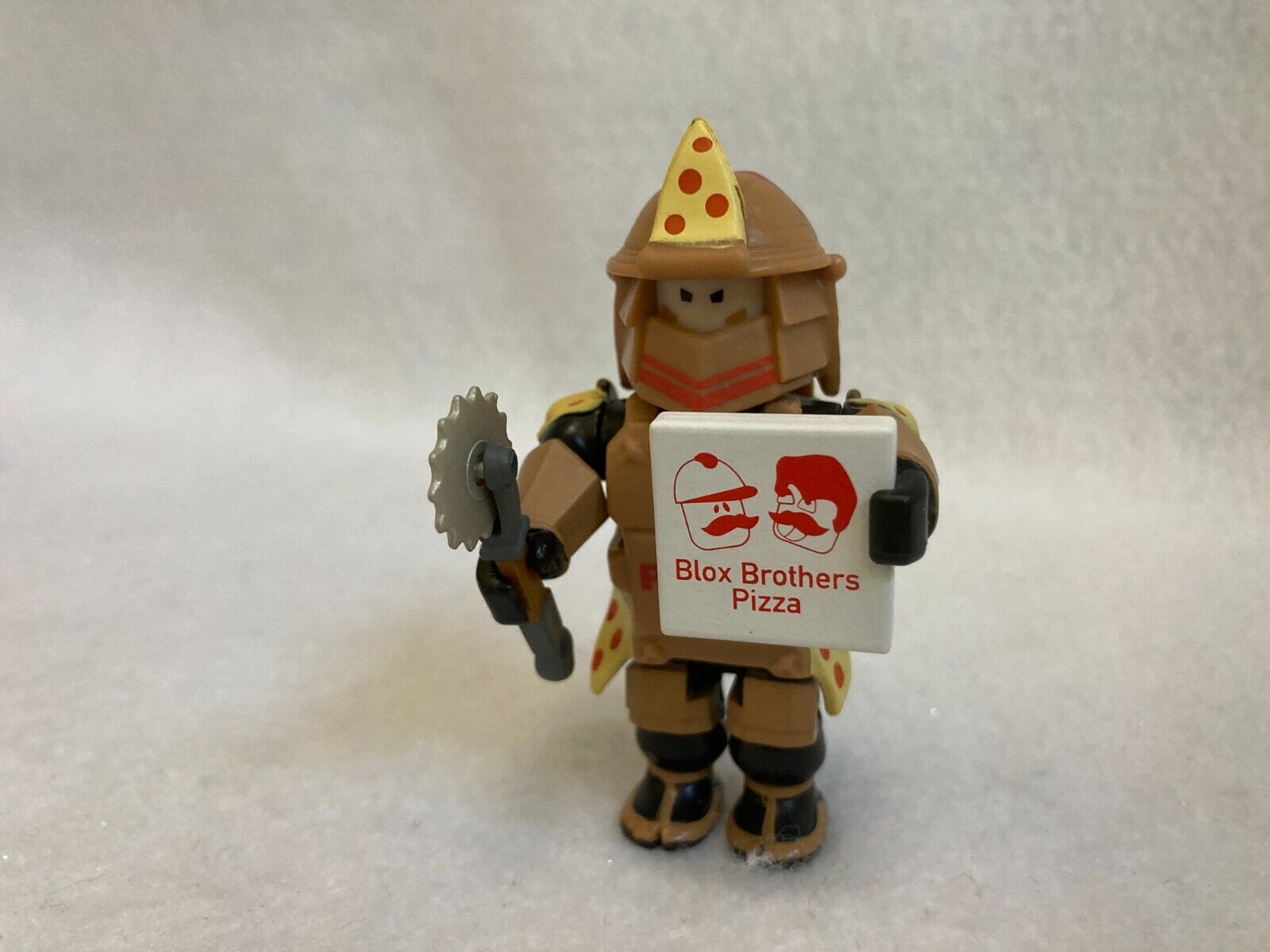 Roblox Loyal Pizza Warrior Pizza Face *Code Only Messaged* Avatar Accessory  191726004042