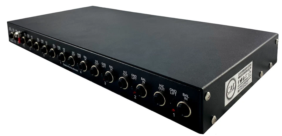 LZ8 Studio Tool - Quad  Direct Box / Re-Amp Unit - Image 4 of 4