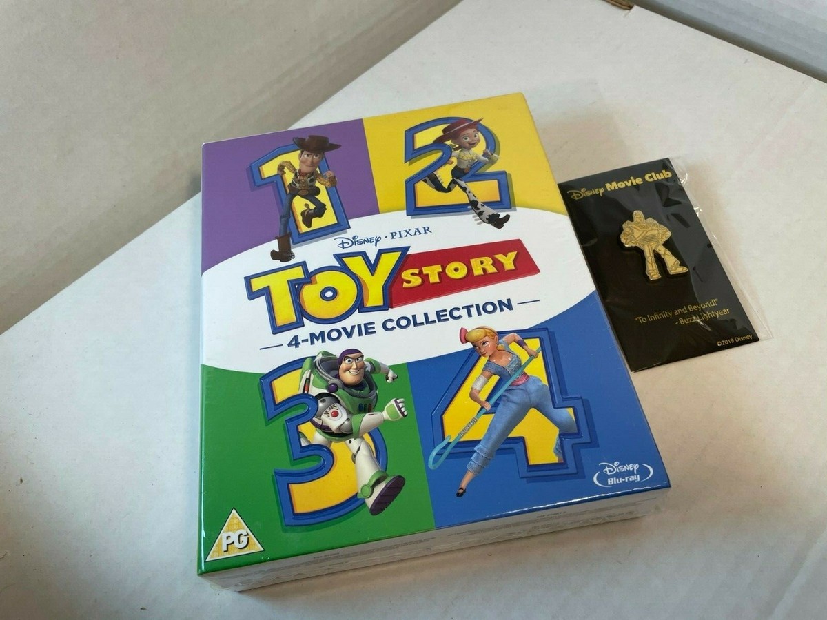 トイストーリー　4-MOVIE COLLECTION NEW - Toy Story 4-Movie Collection (DVD) Pixar Disney