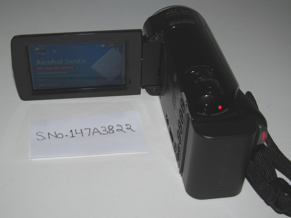 JVC EVERIO GZ-HM40 Full HD 40x Flash Camcorder Black & 32GB Card