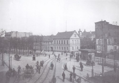 Posen/ Poznan- Wilhelmstraße Ecke Neustraße 1898 - 第 1/1 張圖片