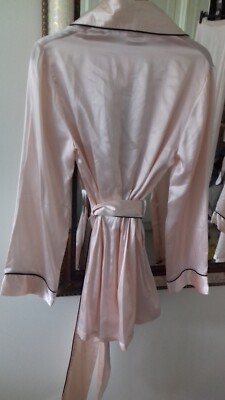 Pyjama (veste + Pantalon) En Soie Agent Provocateur Vintage - Couleur Rose Désiré, Taille Medium - Neuf Avec Imperfections