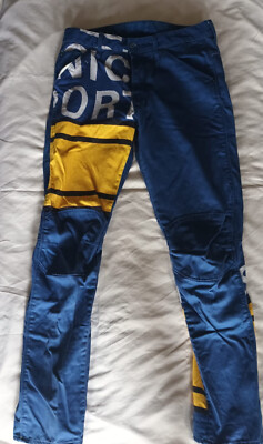 G-Star Elwood X52 5622 3D Tapered Racing Pattern Print Jeans Gr. M