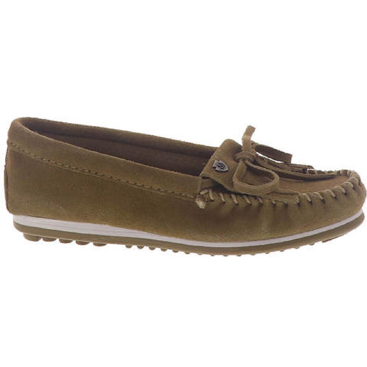 Женские мокасины-слипоны Minnetonka цвета верблюжьей шерсти размер 11 средний B M BHFO 7485 10890₽