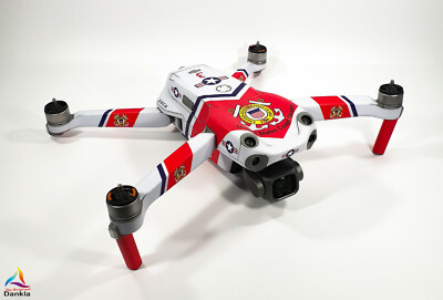 DJI AIR 2s - SKIN - DESIGN: U.S. Coast Guard - Folie / Wrap / Decal 