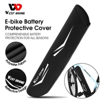 WEST BIKING Electric Bicycle E Bike Battery Reflective Bag Protected Cover Black