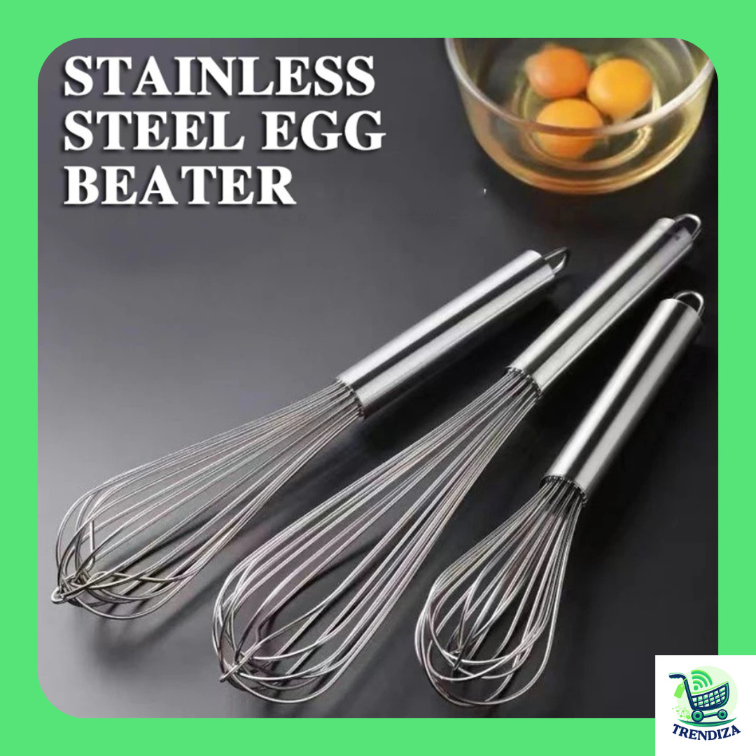 Batidor de Huevos Manual Acero Inoxidable | Mezclador de Cocina