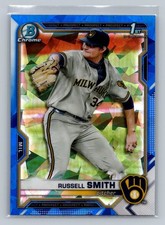2021 Bowman Draft Sapphire Edition #BDC-113 Russell Smith