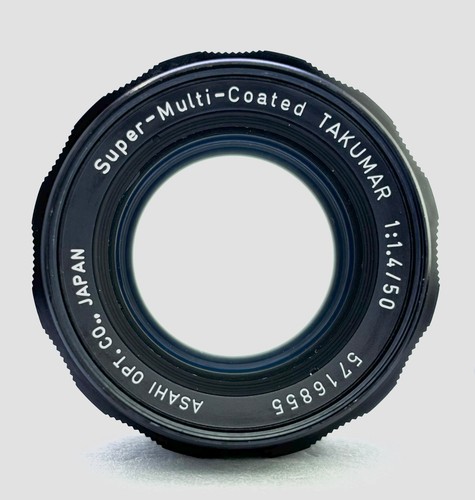 【T MINT】Pentax SMC Super Multi Coated Takumar 50mm f1.4 M42 Lens From JAPAN #67 - Picture 17 of 21