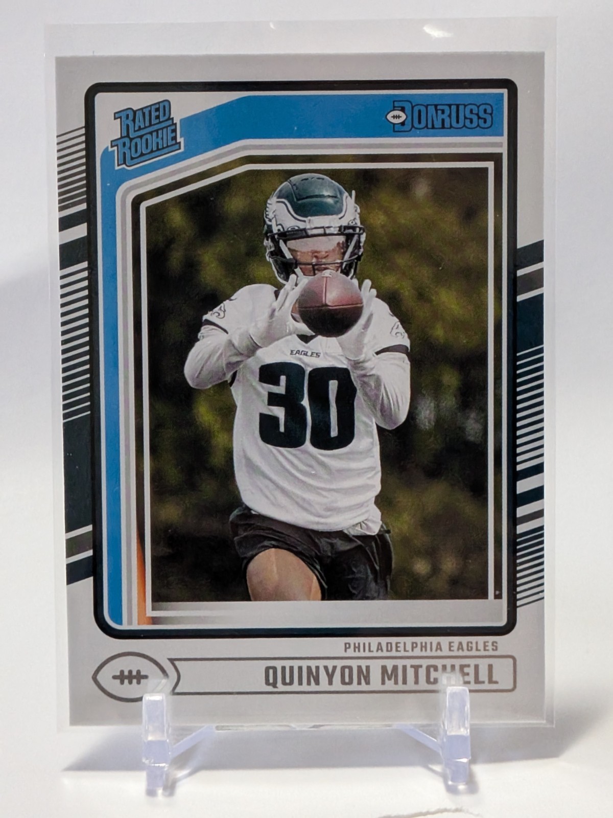 Quinyon Mitchell Rated Rookie RC 2024 Donruss Card #361 Philadelphia Eagles