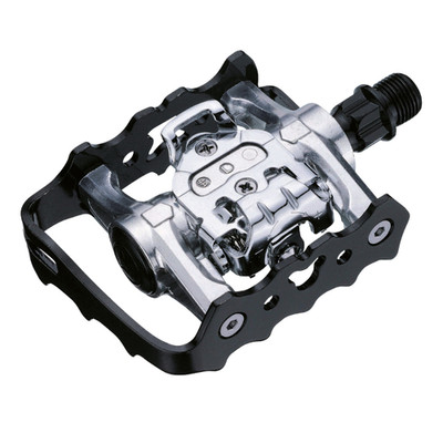 VP COMPONENTS PEDALE VP-X92 DOPPELFUNKTION SPD FÜR FAHRRAD URBAN CITY ALUMINIUM