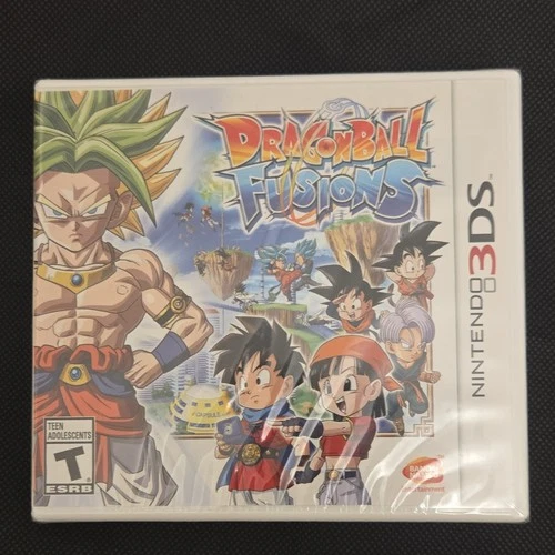 Sealed Dragon Ball: Fusions Multiplayer Nintendo 3DS RPG