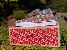 Raro Vans Chima Ferguson Pro X Nintendo "Setas" Gris - Nuevo En Caja
