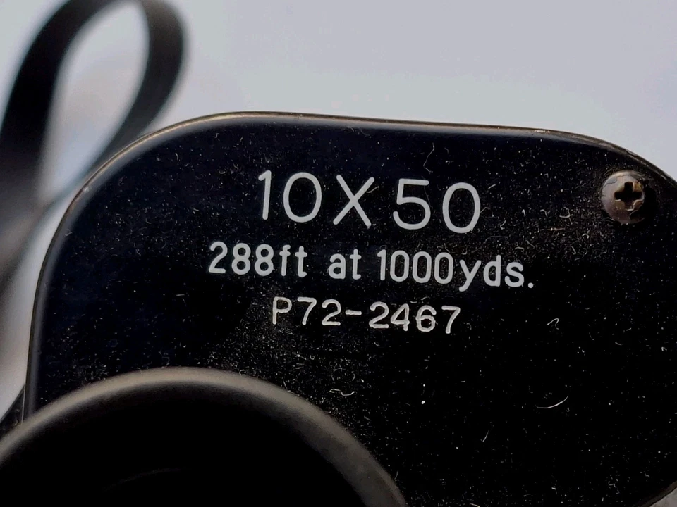 Tohyoh 10 x 50 Full-Size Binoculars Coated Optics & Case Good Working Condition - Image 4 of 4