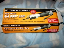CENTRAL PNEUMATIC AMSLC-CP1 high speed AIR BODY SAW w/6 blades #91753 (Blk Bx 5)