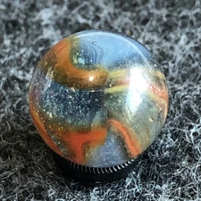 Peltier MCS or Wonky Rainbo Marble  .58” Submarine Traits Asmades Pocket Wear