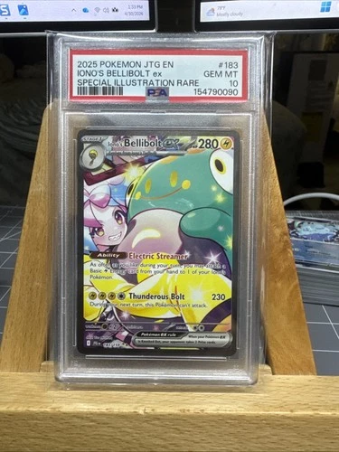 Iono's Bellibolt ex 183/159 Sv09: Journey Together Holo PSA 10