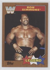 2017 Topps Heritage WWE Bronze Faarooq Ron Simmons #90 HOF 0h1