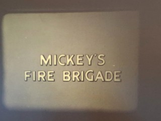 MICKEY'S FIRE BRIGADE 1935 DISNEY SUPER 8 COLOUR SOUND 200FT 8MM CINE FILM