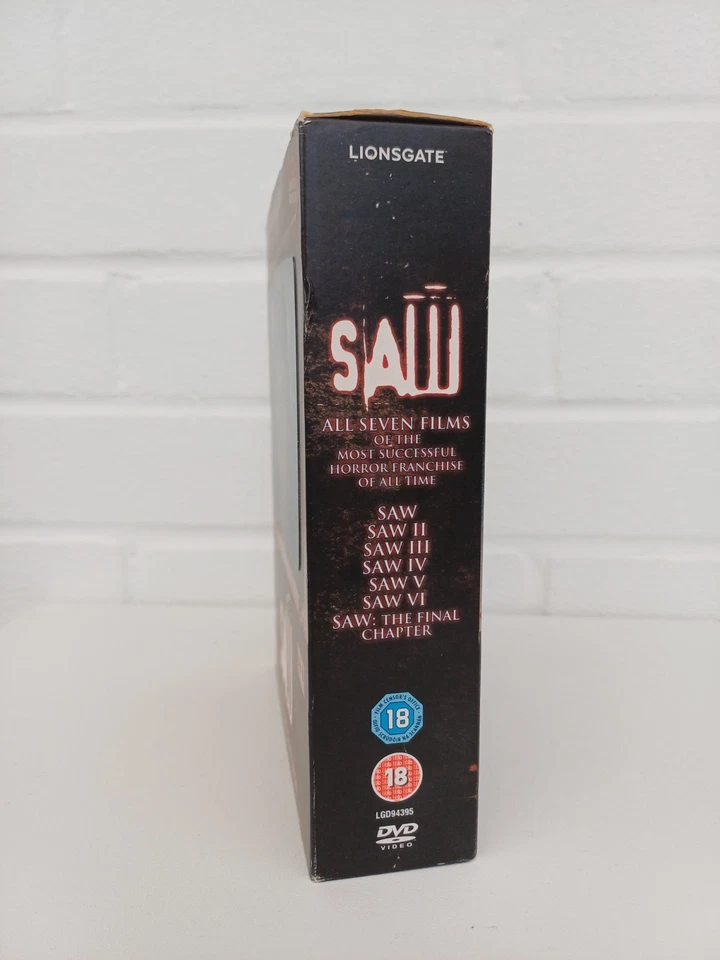 Saw - The Final Cut Collection (All Seven Films Dvd Boxset) Limited Edition Box - Image 4 of 4