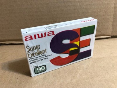 AIWA FRC SE Super Excellent 90 Blank Cassette Tape Type I Made in Turkey