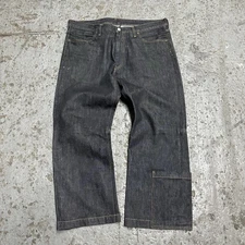 Yohji Yamamoto Pour Homme Japanese Selvedge Denim Jeans , Size 6 ; Vintage