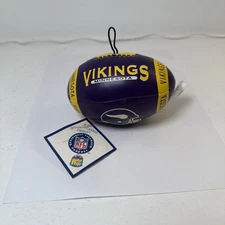 Vtg Minnesota Vikings 1998 Good Stuff Plush Football Purple NFL Licensed