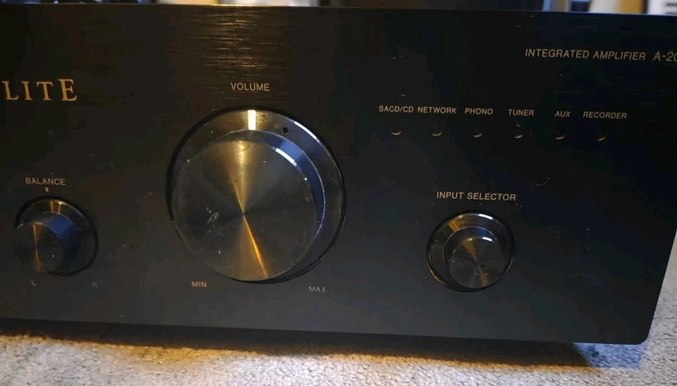 Amplificador Integrado Pioneer "ELITE SERIES" A-20 *Probado* Foto 3 de 4