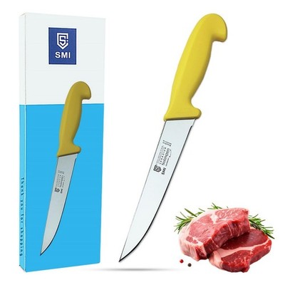 SMI 7 inch Solingen Butcher Knife - Professional Chef Knife for Meat Cutting ...