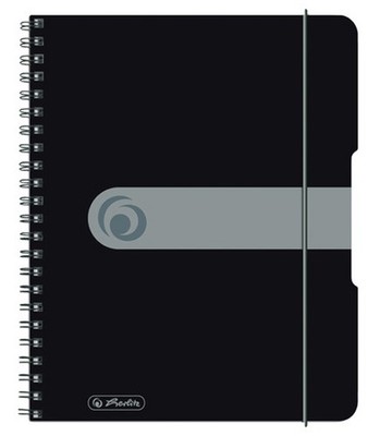 herlitz Collegeblock easy orga to go DIN A5 kariert 80 g/qm 80 Blatt