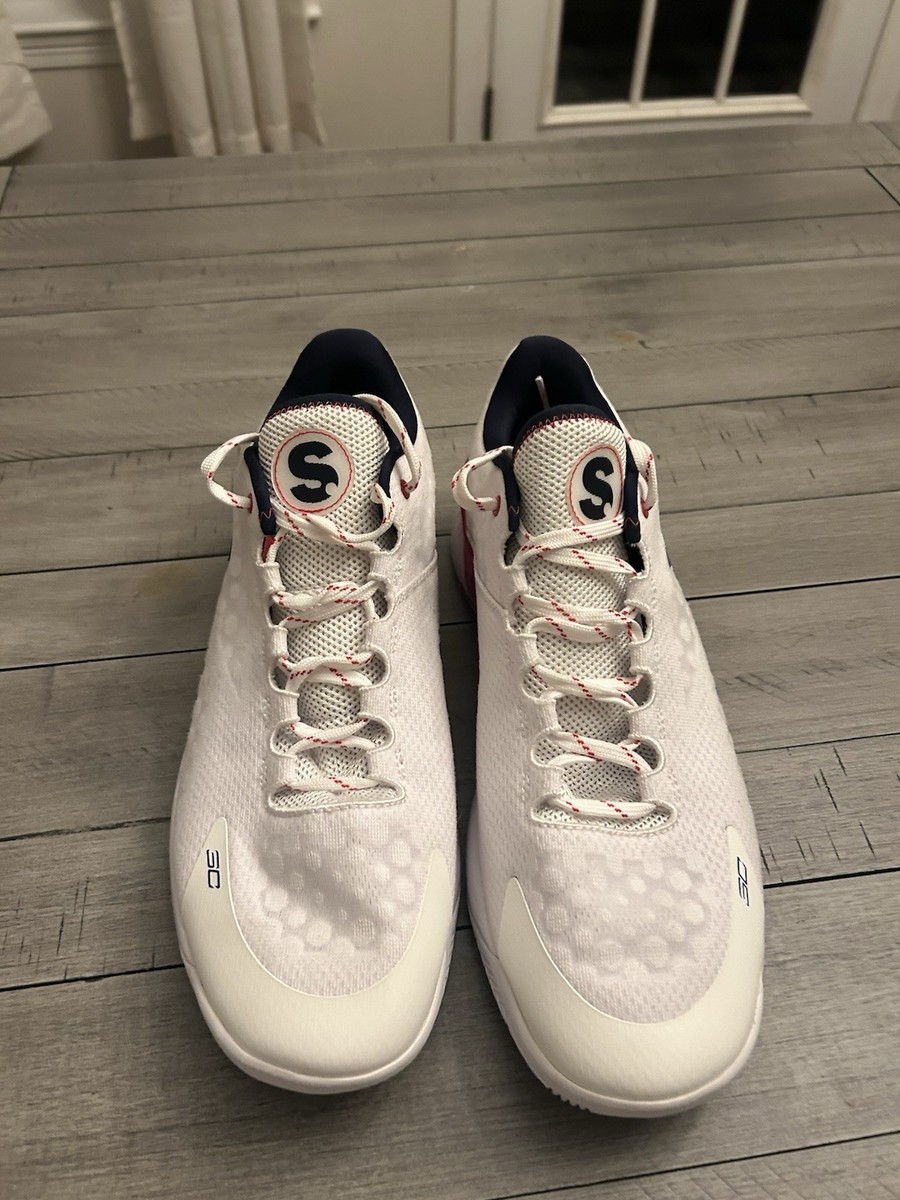 NEW Under Armour Stephen Curry 1 Low Basketball Red White 