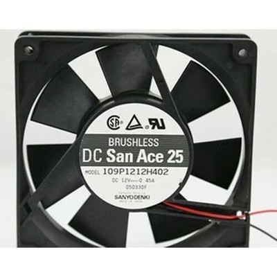   12025 12CM 109P1212H402 12V 0.45A 2 line industrial computer chassis fan *qq