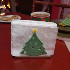 3D printed Christmas Tree Napkin Holder