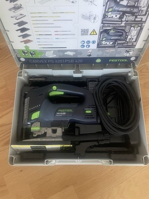 Festool Carvex PS 420 EBQ Plus Jigsaw w/ Systainer Case