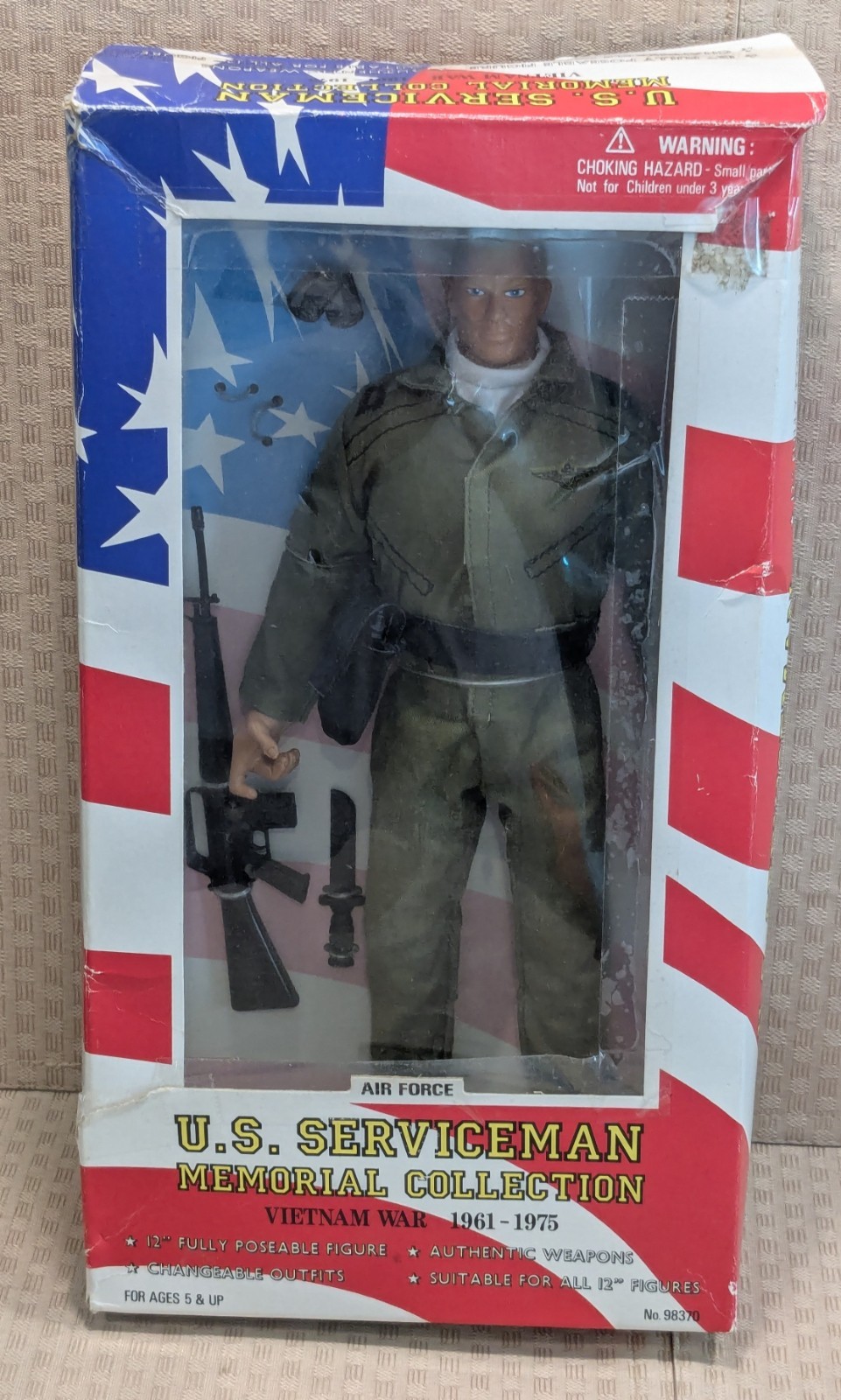 Vintage 1996 Soldiers of the World Vietnam War Air Force 12
