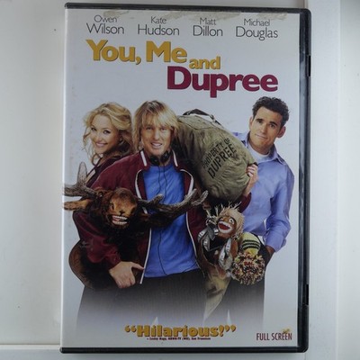 You, Me and Dupree DVD 2006 Full Screen Owen Wilson Kate Hudson Matt Dillon