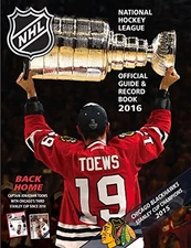 NATIONAL HOCKEY LEAGUE OFFICIAL GUIDE & RECORD BOOK 2016 **BRAND NEW**