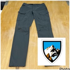 Kuhl Silencer Rogue Kargo Pants Mens 30x32 Athletic Fit Ripstop Stretch Gray