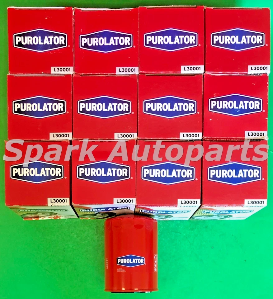 Case of 12 Engine Oil Filter PUROLATOR L30001 For FORD, MERCURY, LINCOLN, PH8A - Image 2 of 3