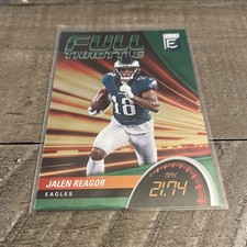 2022 Panini Donruss Elite - Full Throttle Jalen Reagor #FT8 Green