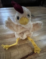 Folkmanis Funky Chicken Finger Puppet Vintage