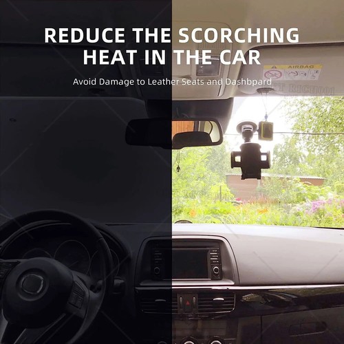 Car Eyes Car Sunshade Shield Windshield Window Sun Shade Blocker Cover Interior - Picture 4 of 28