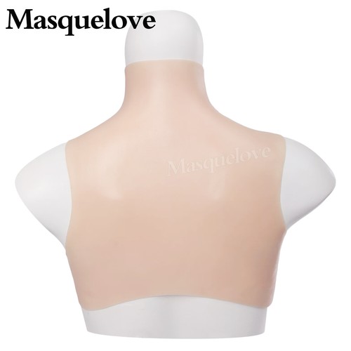 Silicone Breast Forms Fake Boobs For B-H Cup Cosplay Crossdresser Drag Queen - Picture 7 of 33