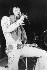 Elvis Presley Performs On Stage 1972 MUSIK 4x6 FOTO 