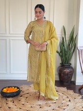 Women' s VISCOSE Embroidery Kurta with Pant  Dupatta