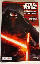 Star Wars Coloring and Activity Book Including Stickers New