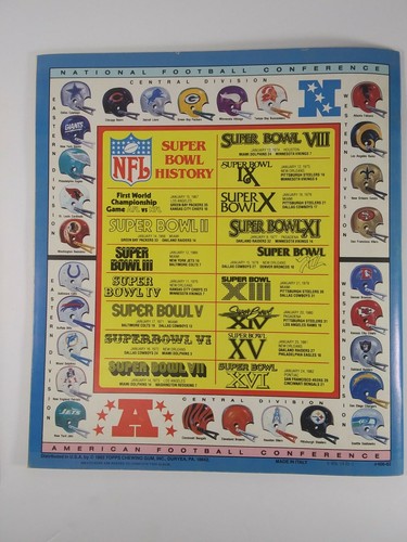 Lot 2 Vtg 1981 & 1982 Topps NFL Sticker Book Phil Simms Jaworski Manning C8B - Picture 6 of 12