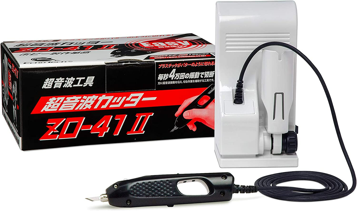 超音波カッター ZO-41 （USED） Echo Tech ZO-41 II 2 Ultrasonic Cutter Knife White AC100 US-gadget