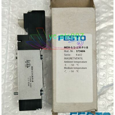 1PC Festo MEH-5/2-1/8-P-I-B 173404 Solenoid Valve New Expedited ...